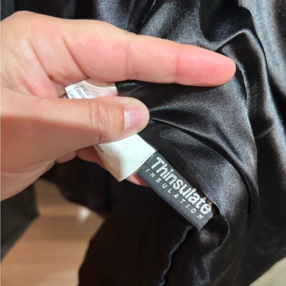 Black Leather button down oversized Shacket coat men’sXXL - Hailey Bieber inspo - Picture 5 of 10